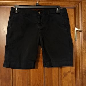 Old Navy Black Perfect Bermuda Shorts